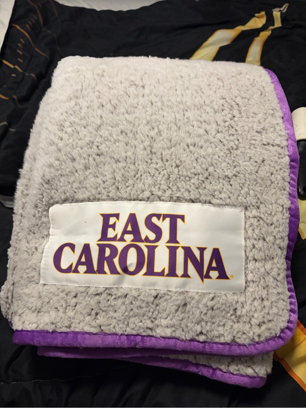 Official Logobrands East Carolina University throw blanket 60" by 50"